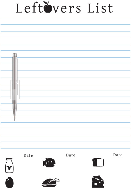 Leftover's List - Picture